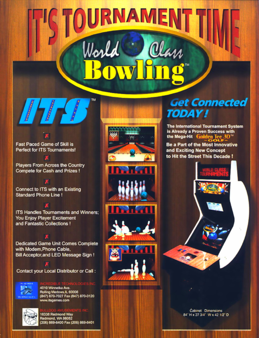 World Class Bowling (v1.66) Arcade Game Cover